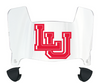 Lamar Cardinals Mini Football Helmet Visor Shield w/ Clips - PICK VISOR & LOGO COLOR