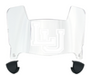 Lamar Cardinals Mini Football Helmet Visor Shield w/ Clips - PICK VISOR & LOGO COLOR