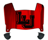 Lamar Cardinals Mini Football Helmet Visor Shield w/ Clips - PICK VISOR & LOGO COLOR