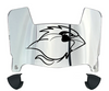 Lamar Cardinals Mini Football Helmet Visor Shield w/ Clips - PICK VISOR & LOGO COLOR