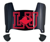 Lamar Cardinals Mini Football Helmet Visor Shield w/ Clips - PICK VISOR & LOGO COLOR