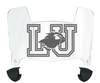 Lamar Cardinals Mini Football Helmet Visor Shield w/ Clips - PICK VISOR & LOGO COLOR