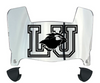 Lamar Cardinals Mini Football Helmet Visor Shield w/ Clips - PICK VISOR & LOGO COLOR
