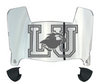 Lamar Cardinals Mini Football Helmet Visor Shield w/ Clips - PICK VISOR & LOGO COLOR