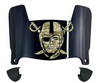 Oakland Raiders Limited Edition Mini Football Helmet Visor Shield w/ Clips - PICK VISOR & LOGO COLOR
