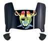 Oakland Raiders Limited Edition Mini Football Helmet Visor Shield w/ Clips - PICK VISOR & LOGO COLOR