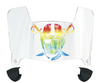 Oakland Raiders Limited Edition Mini Football Helmet Visor Shield w/ Clips - PICK VISOR & LOGO COLOR