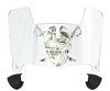 Oakland Raiders Limited Edition Mini Football Helmet Visor Shield w/ Clips - PICK VISOR & LOGO COLOR