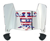 Oakland Raiders Limited Edition Mini Football Helmet Visor Shield w/ Clips - PICK VISOR & LOGO COLOR
