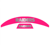 Las Vegas Raiders MIDI Mid Size SpeedFlex Football Helmet Front & Back Bumper Decal Set - Pick Color