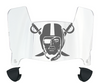 Las Vegas Raiders Mini Football Helmet Visor Shield w/ Clips - PICK VISOR & LOGO COLOR