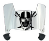 Las Vegas Raiders Mini Football Helmet Visor Shield w/ Clips - PICK VISOR & LOGO COLOR