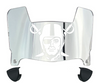 Las Vegas Raiders Mini Football Helmet Visor Shield w/ Clips - PICK VISOR & LOGO COLOR