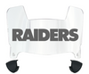 Las Vegas Raiders Mini Football Helmet Visor Shield w/ Clips - PICK VISOR & LOGO COLOR