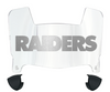 Las Vegas Raiders Mini Football Helmet Visor Shield w/ Clips - PICK VISOR & LOGO COLOR