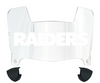 Las Vegas Raiders Mini Football Helmet Visor Shield w/ Clips - PICK VISOR & LOGO COLOR