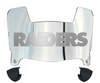 Las Vegas Raiders Mini Football Helmet Visor Shield w/ Clips - PICK VISOR & LOGO COLOR