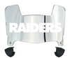 Las Vegas Raiders Mini Football Helmet Visor Shield w/ Clips - PICK VISOR & LOGO COLOR