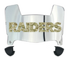 Oakland Raiders Limited Edition Mini Football Helmet Visor Shield w/ Clips - PICK VISOR & LOGO COLOR
