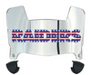 Oakland Raiders Limited Edition Mini Football Helmet Visor Shield w/ Clips - PICK VISOR & LOGO COLOR