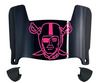 Oakland Raiders Limited Edition Mini Football Helmet Visor Shield w/ Clips - PICK VISOR & LOGO COLOR