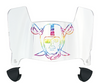Oakland Raiders Limited Edition Mini Football Helmet Visor Shield w/ Clips - PICK VISOR & LOGO COLOR