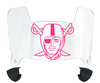 Oakland Raiders Limited Edition Mini Football Helmet Visor Shield w/ Clips - PICK VISOR & LOGO COLOR