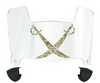 Oakland Raiders Limited Edition Mini Football Helmet Visor Shield w/ Clips - PICK VISOR & LOGO COLOR
