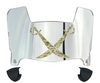 Oakland Raiders Limited Edition Mini Football Helmet Visor Shield w/ Clips - PICK VISOR & LOGO COLOR