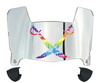 Oakland Raiders Limited Edition Mini Football Helmet Visor Shield w/ Clips - PICK VISOR & LOGO COLOR