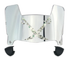 Oakland Raiders Limited Edition Mini Football Helmet Visor Shield w/ Clips - PICK VISOR & LOGO COLOR