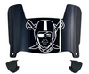 Las Vegas Raiders Mini Football Helmet Visor Shield w/ Clips - PICK VISOR & LOGO COLOR
