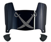 Las Vegas Raiders Mini Football Helmet Visor Shield w/ Clips - PICK VISOR & LOGO COLOR