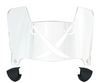 Las Vegas Raiders Mini Football Helmet Visor Shield w/ Clips - PICK VISOR & LOGO COLOR