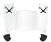 Las Vegas Raiders Mini Football Helmet Visor Shield w/ Clips - PICK VISOR & LOGO COLOR