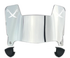 Las Vegas Raiders Mini Football Helmet Visor Shield w/ Clips - PICK VISOR & LOGO COLOR