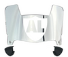 Las Vegas Raiders Mini Football Helmet Visor Shield w/ Clips - PICK VISOR & LOGO COLOR