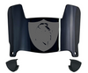 Las Vegas Raiders Mini Football Helmet Visor Shield w/ Clips - PICK VISOR & LOGO COLOR