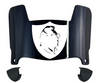 Las Vegas Raiders Mini Football Helmet Visor Shield w/ Clips - PICK VISOR & LOGO COLOR