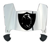 Las Vegas Raiders Mini Football Helmet Visor Shield w/ Clips - PICK VISOR & LOGO COLOR
