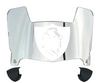 Las Vegas Raiders Mini Football Helmet Visor Shield w/ Clips - PICK VISOR & LOGO COLOR