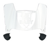 Las Vegas Raiders Mini Football Helmet Visor Shield w/ Clips - PICK VISOR & LOGO COLOR