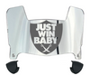 Las Vegas Raiders Mini Football Helmet Visor Shield w/ Clips - PICK VISOR & LOGO COLOR