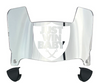 Las Vegas Raiders Mini Football Helmet Visor Shield w/ Clips - PICK VISOR & LOGO COLOR