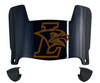 Lehigh Mountain Hawks Mini Football Helmet Visor Shield w/ Clips - PICK VISOR & LOGO COLOR