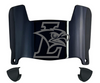 Lehigh Mountain Hawks Mini Football Helmet Visor Shield w/ Clips - PICK VISOR & LOGO COLOR