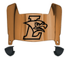Lehigh Mountain Hawks Mini Football Helmet Visor Shield w/ Clips - PICK VISOR & LOGO COLOR