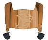 Lehigh Mountain Hawks Mini Football Helmet Visor Shield w/ Clips - PICK VISOR & LOGO COLOR