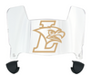 Lehigh Mountain Hawks Mini Football Helmet Visor Shield w/ Clips - PICK VISOR & LOGO COLOR