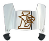 Lehigh Mountain Hawks Mini Football Helmet Visor Shield w/ Clips - PICK VISOR & LOGO COLOR